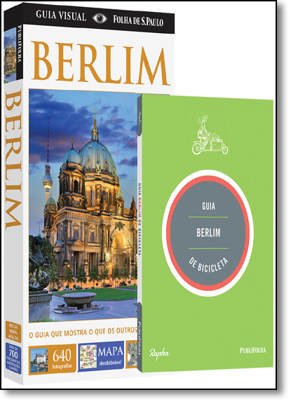 Guia de Visual: Berlim + Guia Berlim de Bicicleta, livro de PUBLIFOLHA EDITORA