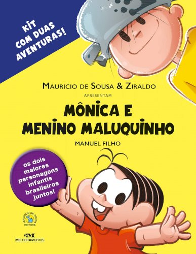 Mônica e Menino Maluquinho: Kit com 2 aventuras, livro de  Manuel Filho