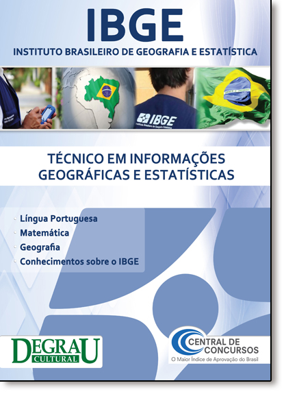 Ibge: Técnico em Informações Geográficas e Estatísticas, livro de Central de Concursos