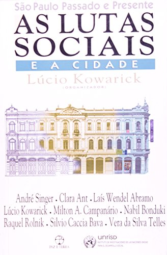 As lutas sociais e a cidade   , livro de Clara Ant