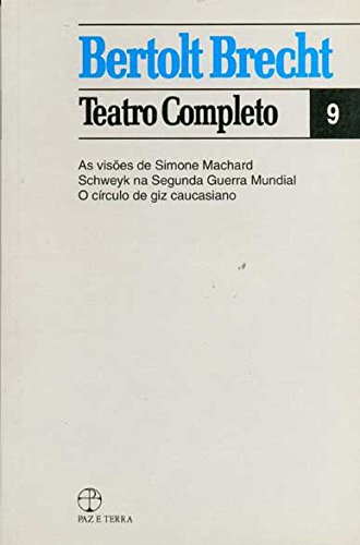 Bertolt Brecht - Teatro completo - vol. 09, livro de Bertolt Brecht