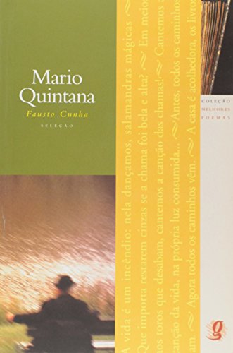 Melhores Poemas Mario Quintana, livro de Fausto Cunha
