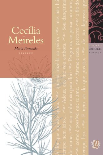 Melhores Poemas Cecilia Meireles, livro de Cecilia Meireles
