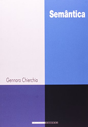 Semântica, livro de Gennaro Chierchia,Tradução: Luis Arthur Pagani, Rodolfo Ilari, Lígia Negri