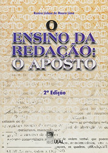 O Ensino da Redação: O Aposto, livro de Renira Lisboa de Moura Lima