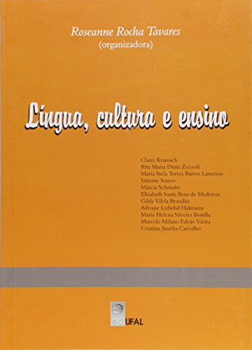 Língua, Cultura e Ensino, livro de Roseanne Rocha Tavares (Org.)