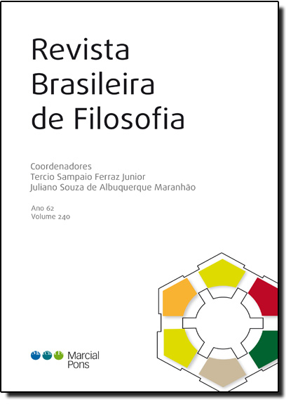 Revista Brasileira de Filosofia 240 - Vol. 240 - Ano 62, livro de Tercio Sampaio Ferraz Junior