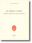 De Sraffa a Marx, livro de Aníbal Almeida (1936 - 2002)