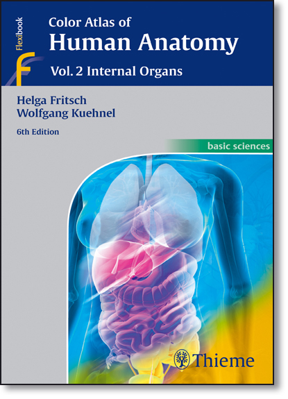 Color Atlas of Human Anatomy: Internal Organs - Vol.2, livro de Helga Fritsch