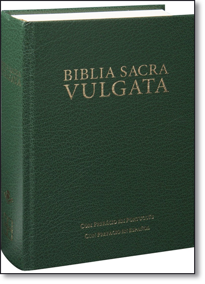 Biblia Sacra Vulgata, livro de SBB - Sociedade Biblica do Brasil