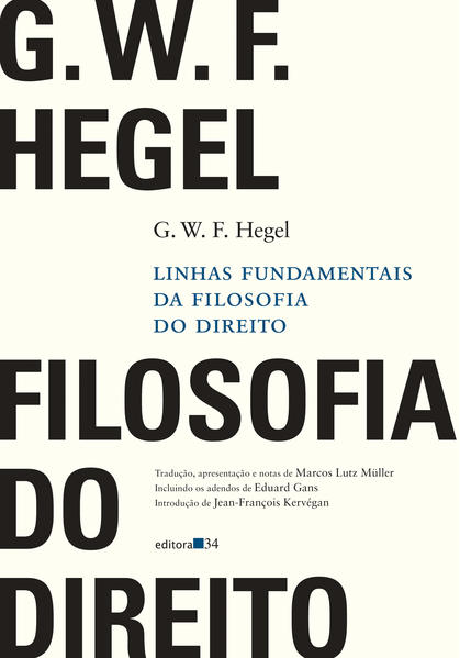 Linhas fundamentais da filosofia do direito, livro de G. W. F. Hegel