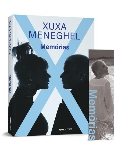 Memórias - Brinde Marcador, livro de Xuxa Meneghel
