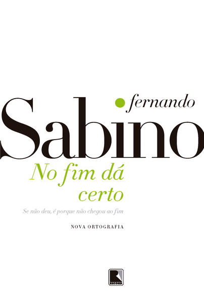 No fim dá certo, livro de Fernando Sabino