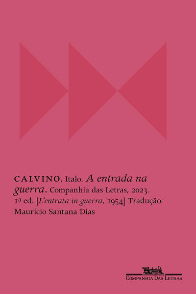 A entrada na guerra, livro de Italo Calvino