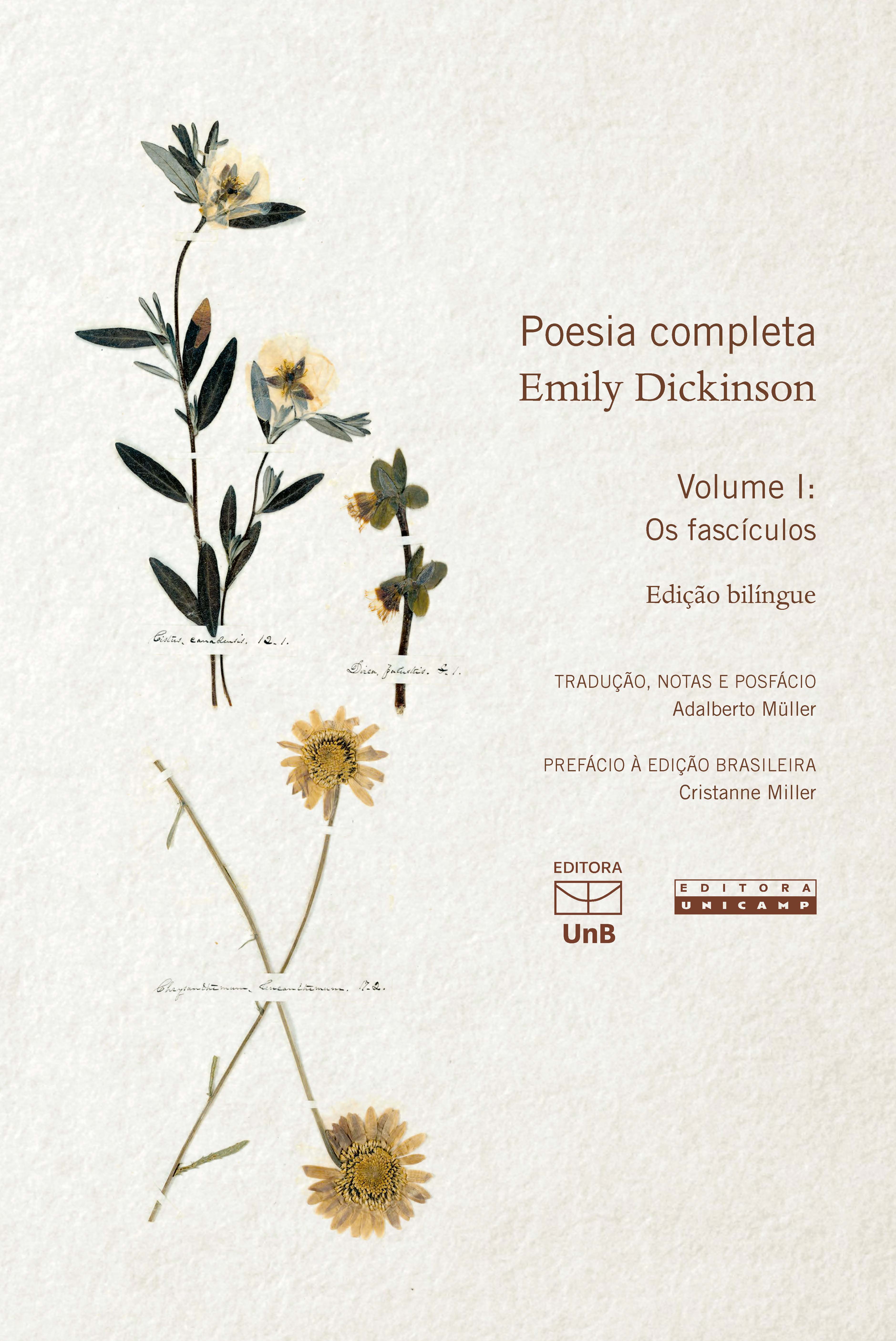 Poesia completa - Vol. I: Os fascíulos (ed. bilíngue), livro de Emily Dickinson