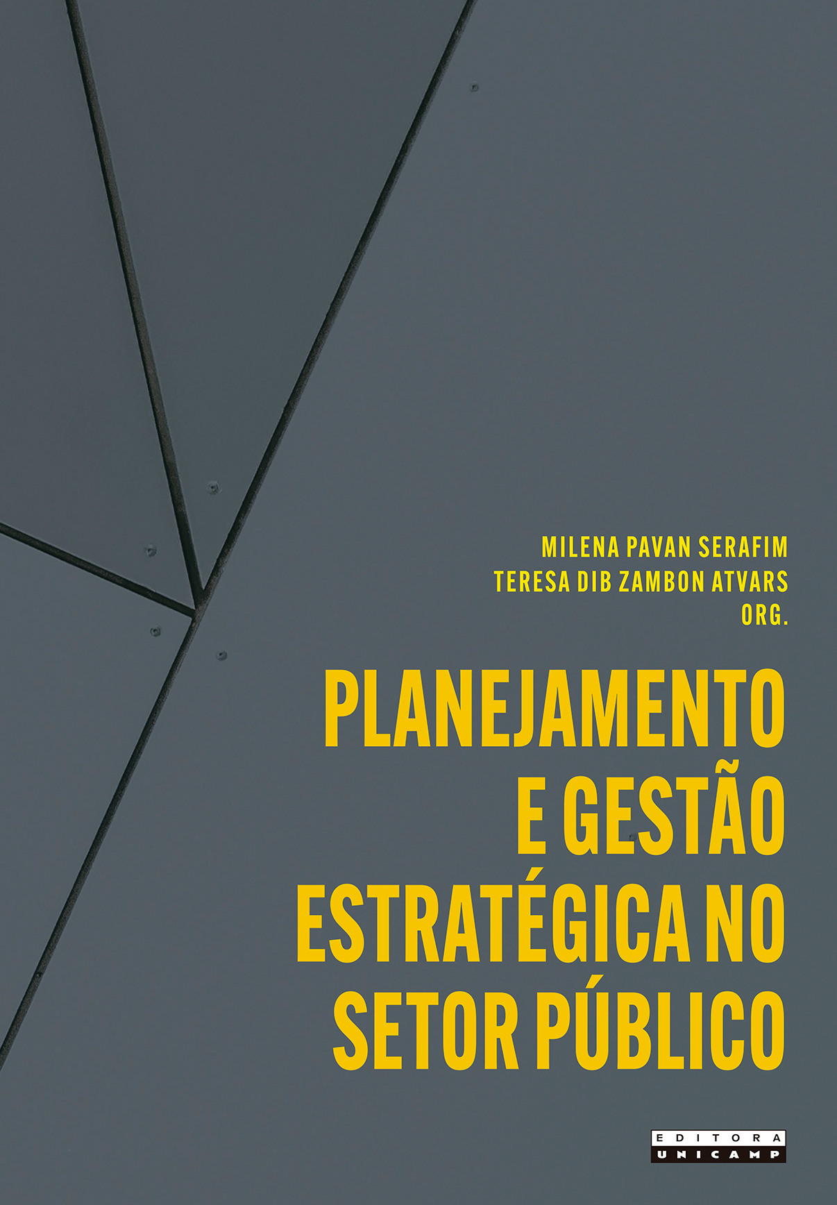 Planejamento e gestão estratégica no setor público. Aplicações e reflexões a partir da UNICAMP, livro de Milena Pavan Serafim, Teresa Dib Zambon Atvars