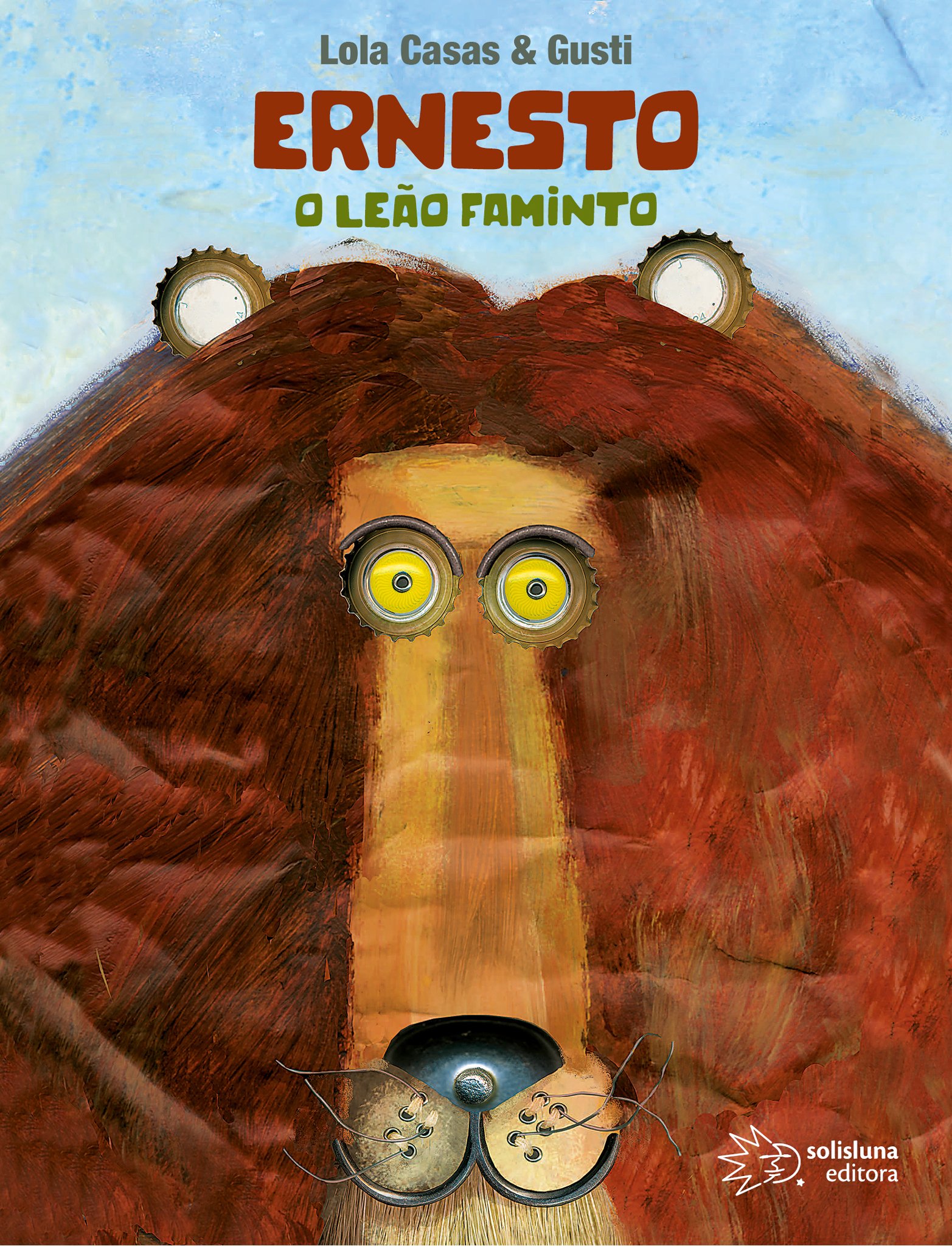 Ernesto, o leão faminto, livro de Lola Casas, Gusti 