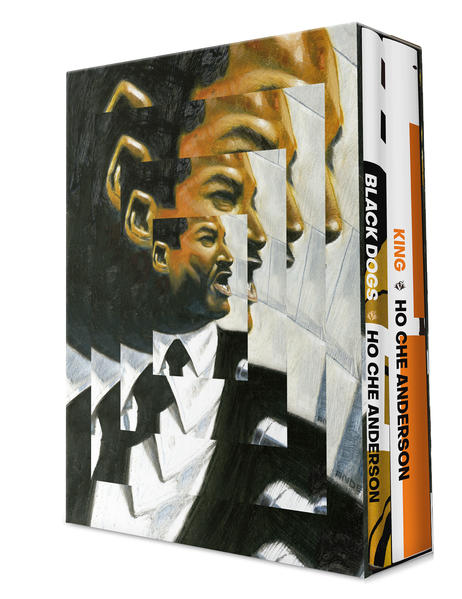 Caixa: King/Black Dogs, livro de Ho Che Anderson