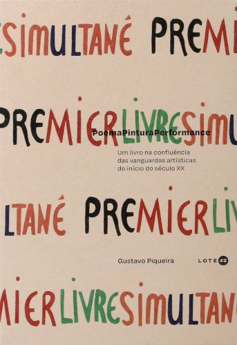 PoemaPinturaPerformance, livro de Gustavo Piqueira