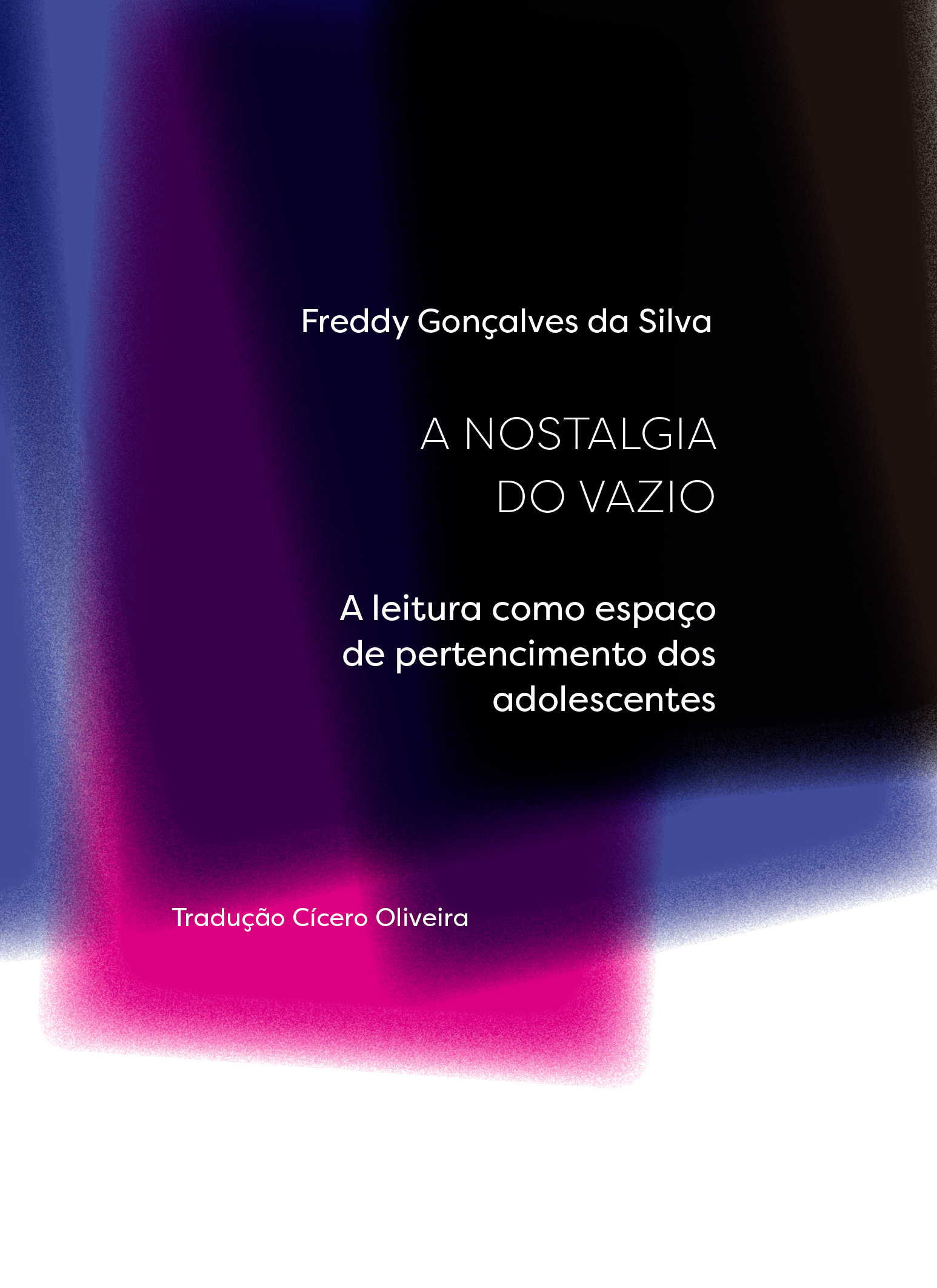 A nostalgia do vazio, livro de Freddy Gonçalves