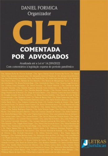 CLT - Comentada por Advogados, livro de Daniel Formica (org.)