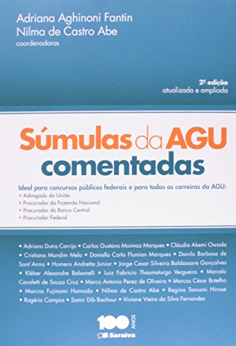 Sumulas da Agu: Comentadas, livro de Adriana Aghinoni Fantin