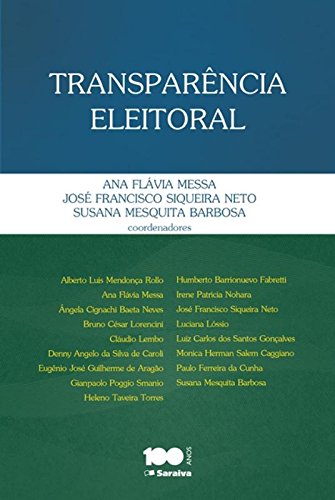 Transparência Eleitoral, livro de Ana Flávia Messa