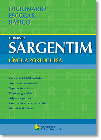Dicionário Escolar Báscio: Língua Portuguesa, livro de Hermínio Sargentim