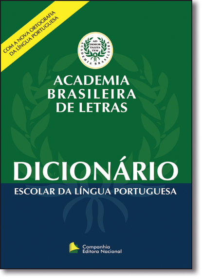 Dicionário Escolar da Língua Portuguesa, livro de ABL