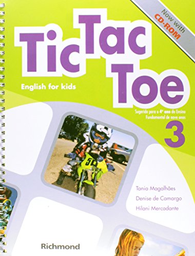TIC TAC TOE - ENGLISH FOR KIDS 3, livro de Denise de Camargo