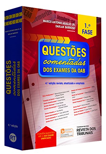 Questões Comentadas dos Exames da Oab - 1ª Fase, livro de Marco Antonio Araujo Junior