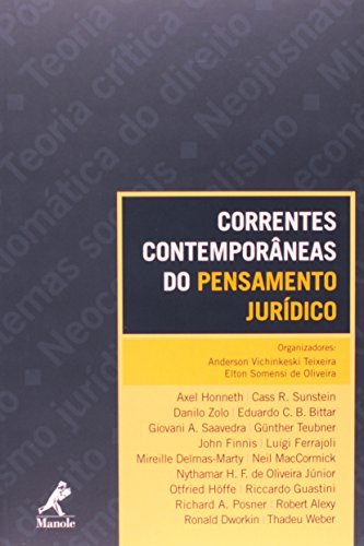 Correntes Contemporâneas do Pensamento Jurídico, livro de Teixeira, Anderson Vichinkeski / Oliveira, Elton Somensi