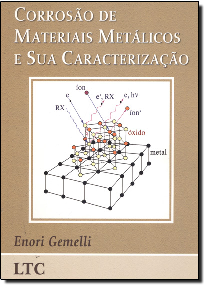 Corrosão de Materiais Metálicos e Sua Caracterização, livro de Enori Gemelli