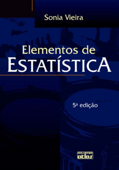 Elementos de estatística - 5ª edição, livro de Sonia Vieira