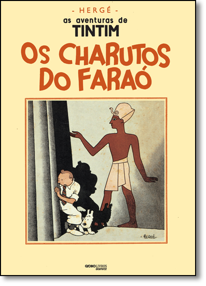 Tintim e os Charutos do Faraó, livro de Hergé