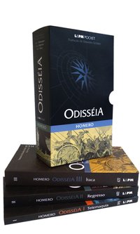 Caixa especial Odisseia – 3 volumes, livro de Homero