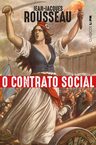 O contrato social, livro de Jean-Jacques Rousseau