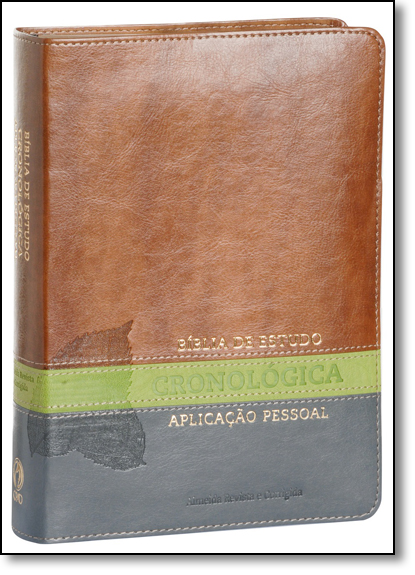 Bíblia de Estudo Cronológica: Aplicação Pessoal - Tarja Verde, livro de CPAD