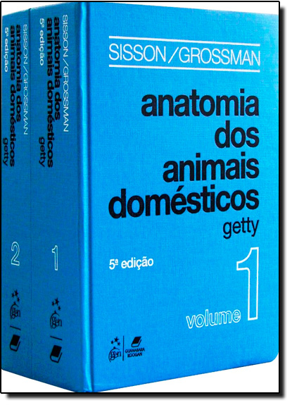 Anatomia dos Animais Domésticos - 2 Volumes, livro de Robert Getty
