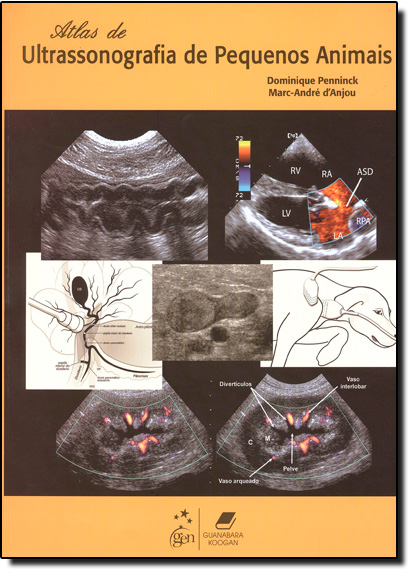Atlas de Ultrassonografia de Pequenos Animais, livro de Dominique Penninck