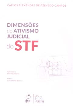 Dimensões do ativismo judicial do STF, livro de Carlos Alexandre de Azevedo Campos