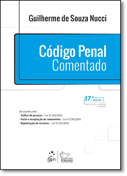 Código Penal Comentado, livro de Guilherme de Souza Nucci