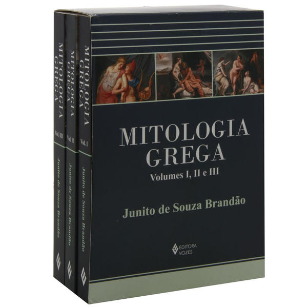 Mitologia grega – Caixa com 3 volumes, livro de Junito de Souza Brandão