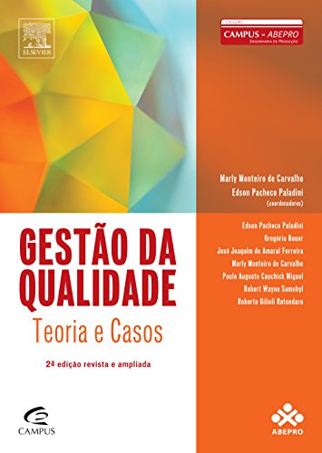 Gestão da Qualidade, livro de Marly Monteiro de Carvalho