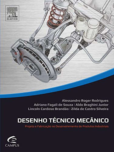 Desenho Técnico Mecânico, livro de Alessandro Roger Rodrigues