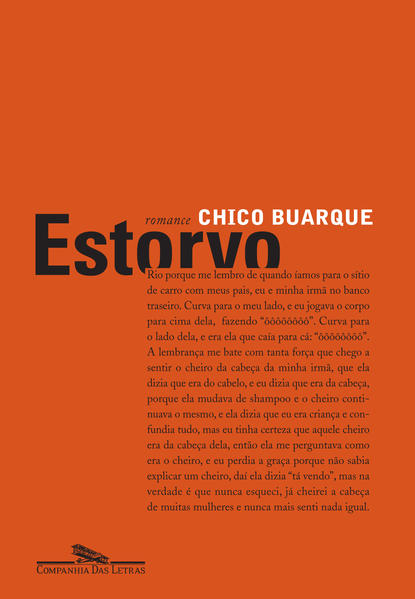 ESTORVO, livro de Chico Buarque
