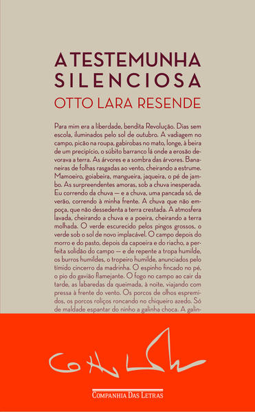 A testemunha silenciosa - Duas cidades, livro de Otto Lara Resende