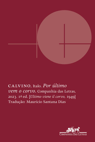 Por último vem o corvo, livro de Italo Calvino