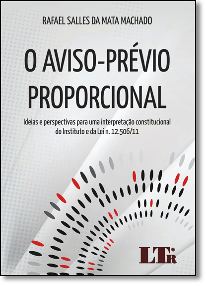 Aviso-prévio Proporcional, O, livro de Rafael Salles da Mata Machado