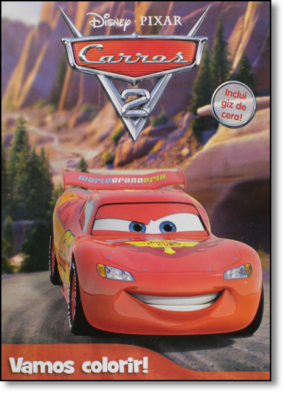 Centro de Actividades - Carros 2 - Disney - Compra Livros na